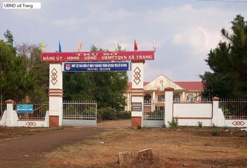 UBND xã Trang