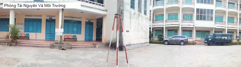 Phòng Tài Nguyên Và Môi Trường