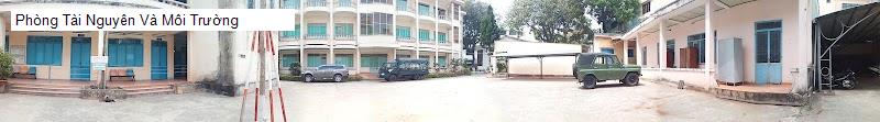Phòng Tài Nguyên Và Môi Trường