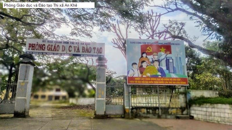 Phòng Giáo dục và Đào tạo Thị xã An Khê