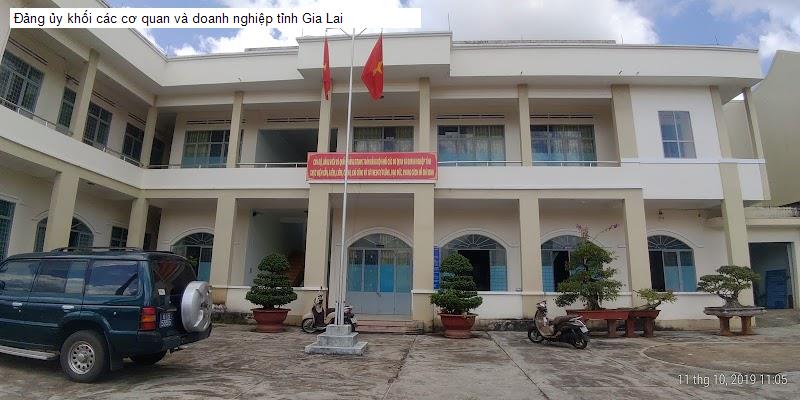 Đảng ủy khối các cơ quan và doanh nghiệp tỉnh Gia Lai